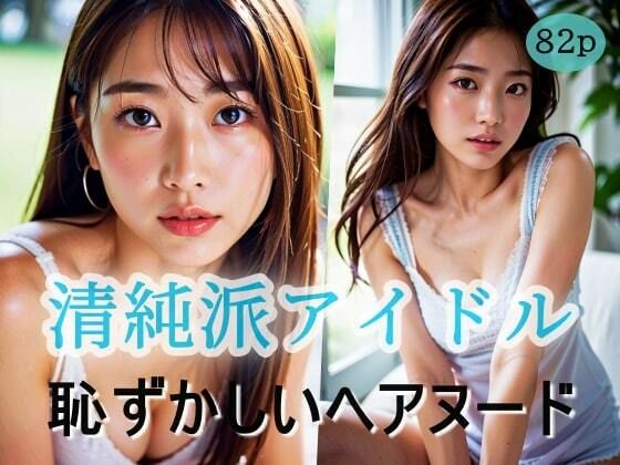 【【清純派アイドル】恥ずかしいヘアヌード】エスカルゴジョー