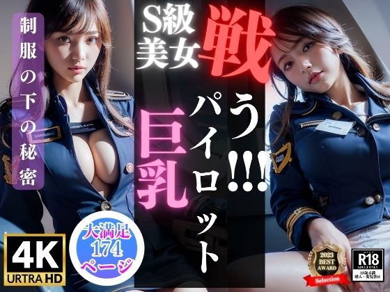 【戦うS級美女！女性パイロットの制服の下の秘密】4K高画質