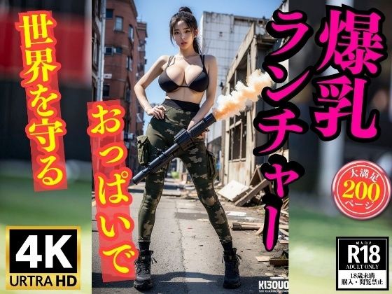 【爆乳ランチャーおっぱいで世界を守る勇敢な200人】アニヲタ変態BAB