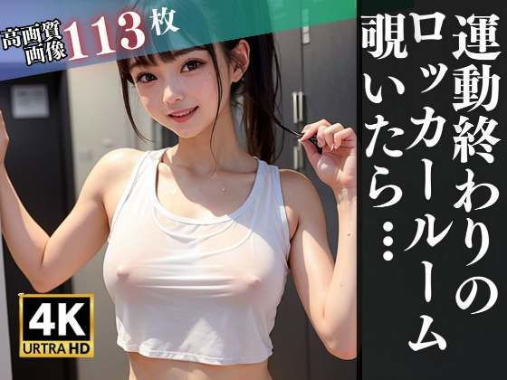 【運動終わりの女子ロッカールームを覗いたら...秘密の花園】激安特価SALE