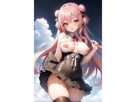【露出美少女CGイラスト集※アニメAI 1】AIイラスト冒険者
