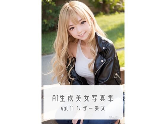 【AI生成美女写真集 vol11 レザー美女】Ai Girls Collection