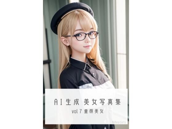【AI生成美女写真集 vol7 童顔美女】Ai Girls Collection