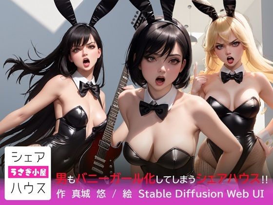 【うさぎ小屋 シェアハウス 男もバニーガール化してしまうシェアハウス！】真城の秘宝館