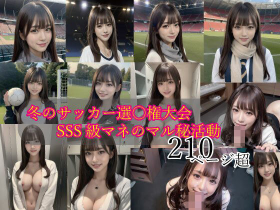 【冬のサッカー選〇権大会SSS級マネのマル秘活動】AIコスプレ美女