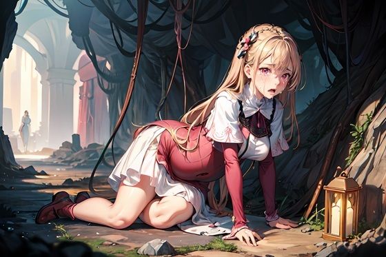 【AI生成 魔物の仔を孕む女性 vol.2】blue moonのAI画房