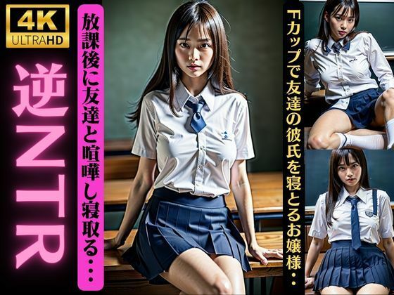 【【逆NTR】放課後に友達と喧嘩！親友の彼氏を寝取る・・・Fカップの美貌で逆上！】根暗のよりどころ