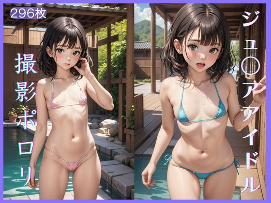 【ジュ○アアイドル撮影ポロリ】桃色幻想