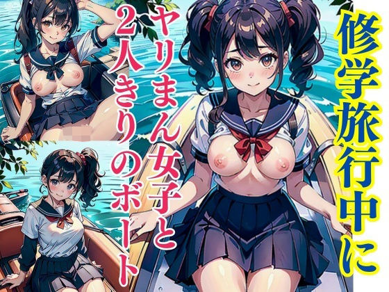 【修学旅行中に憧れのヤリまん女子と二人きりのボートで大興奮！】今だけ特価セールLABO