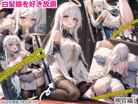 【白髪娘を好き放題する画像集【神官編1】】かわゆ