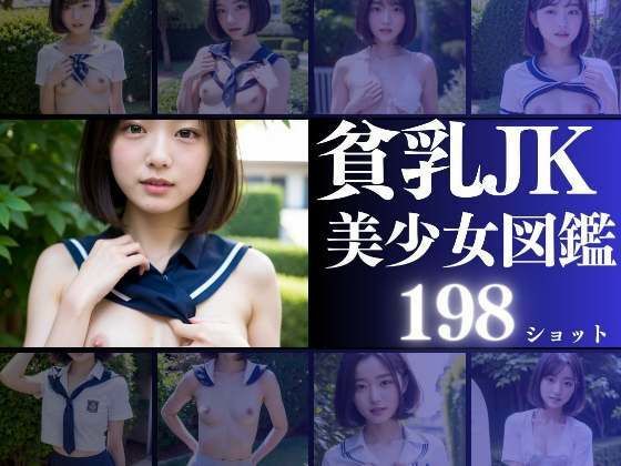 【貧乳JK美少女図鑑〜初めての野外露出〜】高画質クオリティLABO