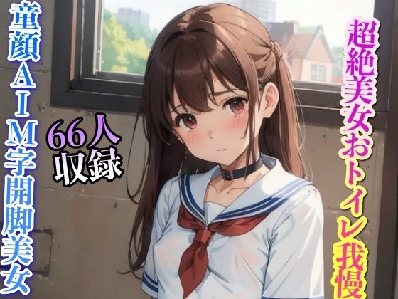 【超絶美女 童顔AIM字開脚美女 66人収録】妄想世界