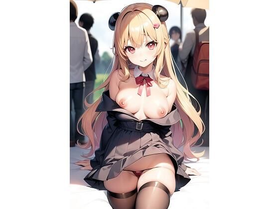 【露出美少女CGイラスト集※アニメ AI5】AIイラスト冒険者