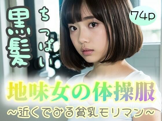 【【黒髪】【ちっぱい】地味女の体操服〜近くでみる貧乳モリマン〜】夜行三輪車