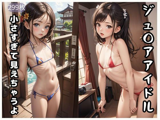【ジュ○アアイドル○さすぎて見えちゃうよ】桃色幻想