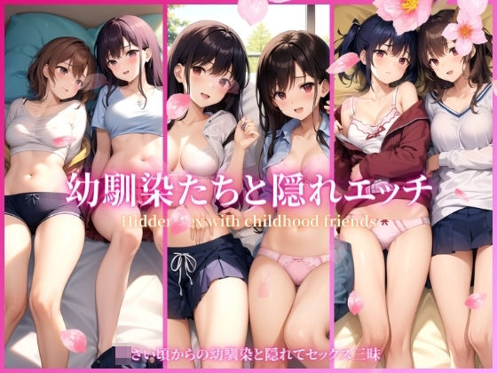【幼馴染と隠れエッチ】愛液の花園