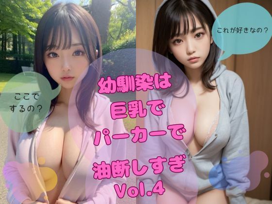 【幼馴染は巨乳でパーカーで油断しすぎ vol，4】ひいろAI美女