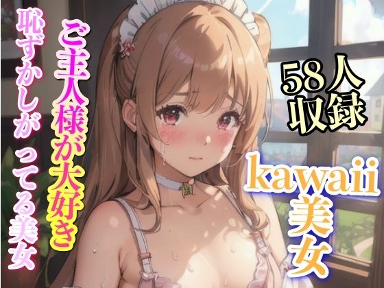 【恥ずかしがってる美女 ご主人様が大好き 58人収録】妄想ギャル