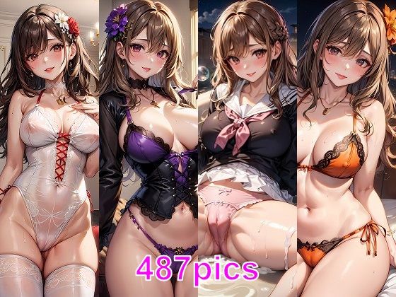 【売れっ子ソープ嬢が着エログラビア写真集を出してみたCG集】妄想サチュレーション