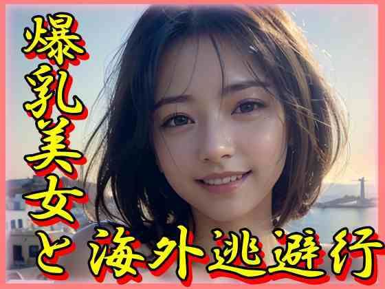 【爆乳美女と海外逃避行】山と撫でシコシコ