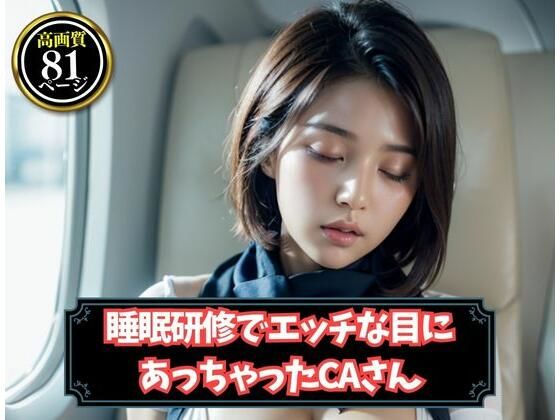 【睡眠研修でエッチな目にあっちゃったCAさん】AIロマンティック