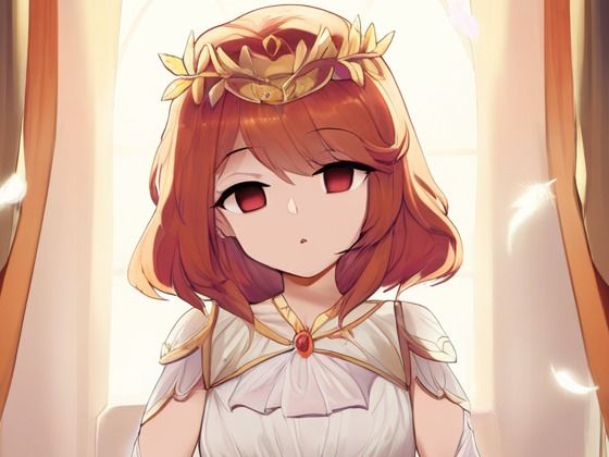 【お姫様の女の子が催●にかかってスカートをたくし上げている画像】催●スキ