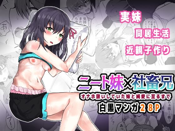【ニート妹×社畜兄 オナホ扱いしていた妹と純愛に至るまで】量子工房（HADRON9）
