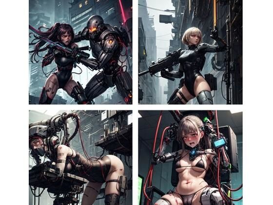 【無理矢理戦争に駆り出され、ボロボロになぶられるアンドロイド美女たち】フェチコン