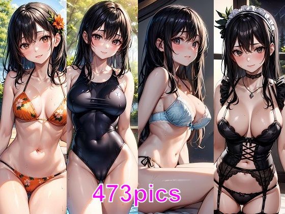 【パパ活JKをプール付き別荘に連れてきたCG集】妄想サチュレーション