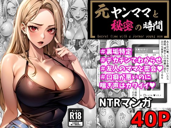 【元ヤンママと秘密の時間（コミック・40p）】Sakaki IndustryAI（2D）
