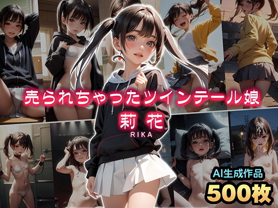 【売られちゃったツインテール娘・莉花】AI生成試験場