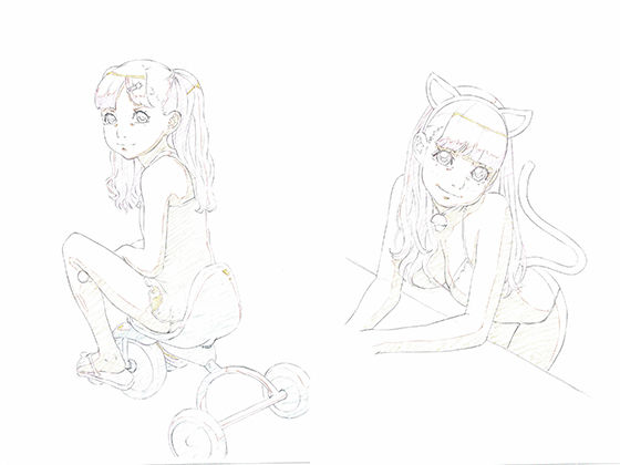 【Practice Piece vol.1 らふ原画習作集】モモンガ倶楽部