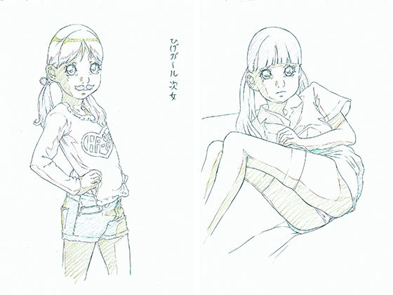 【Practice Piece vol.20ラフ原画習作集】モモンガ倶楽部