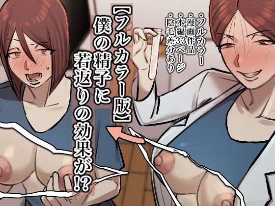 【【フルカラー版】僕の精子に若返りの効果が！？】ちょっとB専