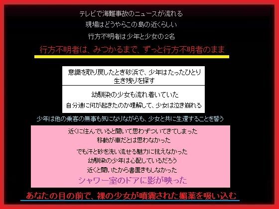 【あなたの島へ流れ着いた男女】もふもふも