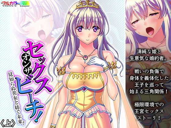 【セックスオンザビーチ！見知らぬ美女と紡ぐ未来！ 上】あまからや