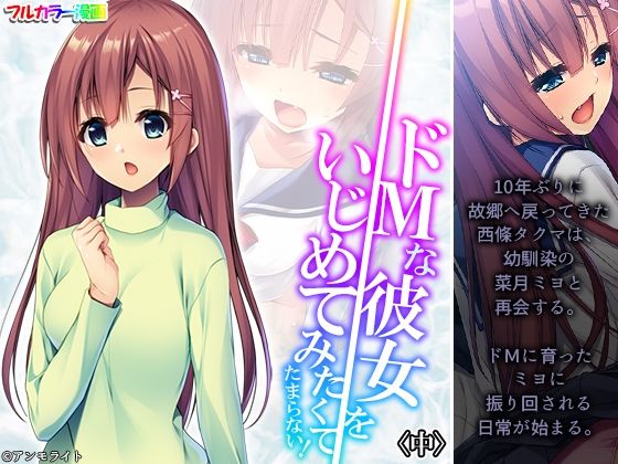 【ドMな彼女をいじめてみたくてたまらない！ 中】あまからや