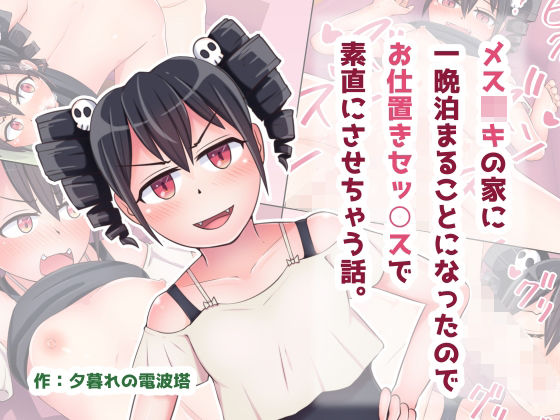 【メス○キの家に一晩泊まることになったのでお仕置きセッ○スで素直にさせちゃう話。】夕暮れの電波塔