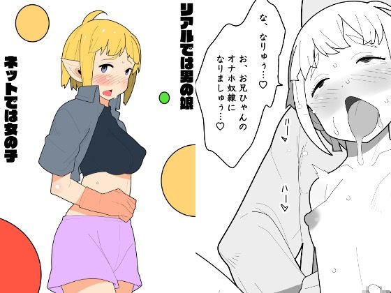 【リアルでは男の娘、ネットでは女の子】モブモムモム