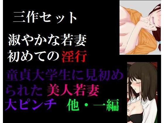 【三作セット 童貞大学生に見初められた美人若妻大ピンチ 他二編】Inazuma