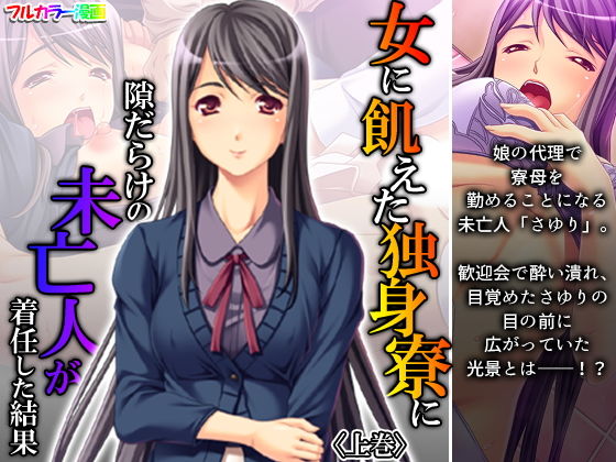 【女に飢えた独身寮に隙だらけの未亡人が着任した結果 上巻】アロマコミック
