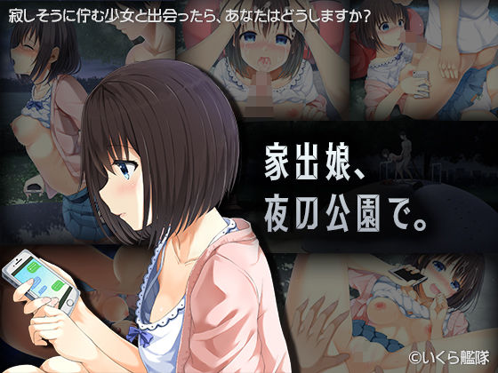 【家出娘、夜の公園で。】いくら艦隊