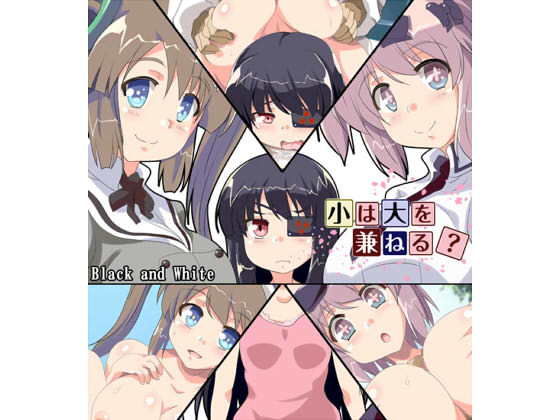 【小は大を兼ねる？】Black and White