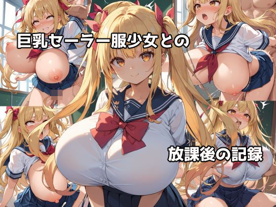 【巨乳セーラー服少女との放課後の記録】zangechan