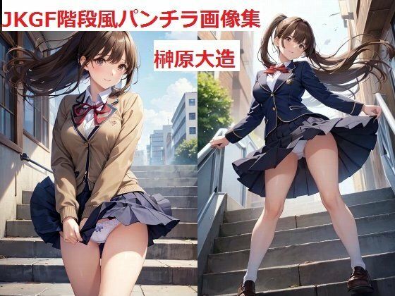 【JKGF階段風パンチラ画像集】榊原大造