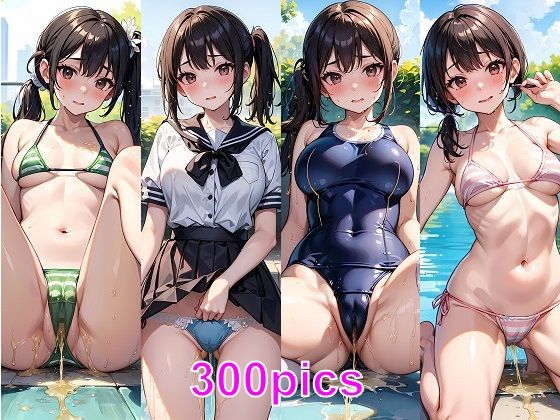 【妹がおもらしするCG集】妄想サチュレーション