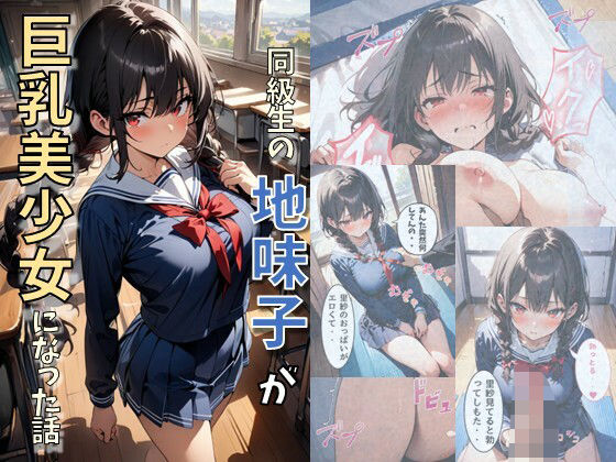 【同級生の地味子が巨乳美少女になった話】にじいろ☆がーるず