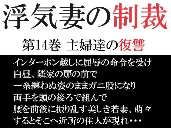 【浮気妻の制裁 第14巻 主婦達の復讐】海老沢  薫