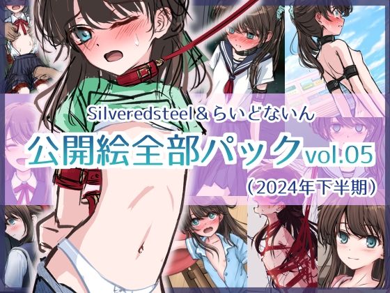 【Silveredsteel＆らいどないん 公開絵全部パック vol.05 （2024年下半期）】Silveredsteel