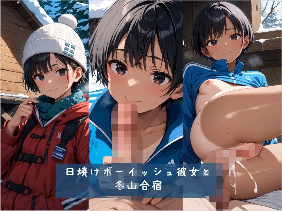 【【超高画質】日焼けボーイッシュ彼女と冬山合宿 CG集】Nature lover